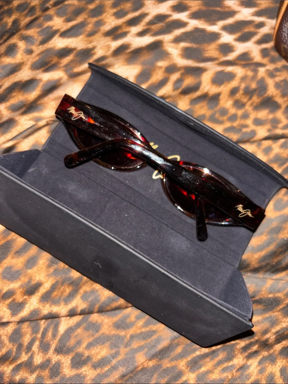 Maui Jim Tortoiseshell Sunglasses in Brown